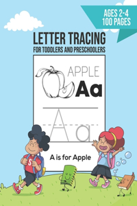 Letter Tracing for Toddlers and Preschoolers ages 2-4