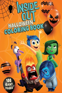 Inside out Halloween Coloring Book