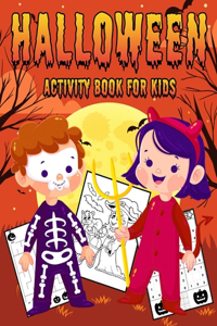 Halloween Activity Book For Kids