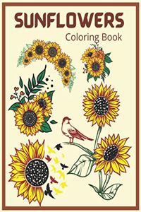 Sunflower Coloring Book