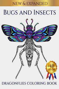 Bugs & Insects Dragonflies Coloring Book
