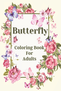 Butterfly Coloring Book for Adults