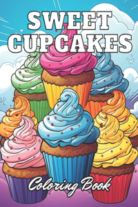 Sweet Cupcakes Coloring Book