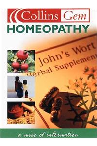 Collins Gem: Homeopathy