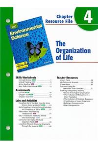 Holt Environmental Science Chapter 4 Resource File: The Organization of Life