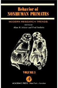 Behaviour of Nonhuman Primates