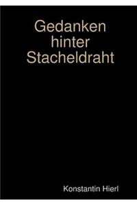 Gedanken hinter Stacheldraht
