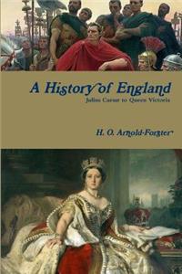 History of England, Julius Caesar to Queen Victoria