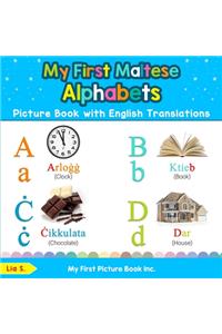 My First Maltese Alphabets Picture Book with English Translations