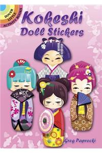 Kokeshi Doll Stickers