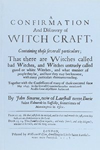 Confirmation and Discovery of Witchcraft