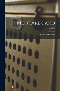 Mortarboard; 58 1952