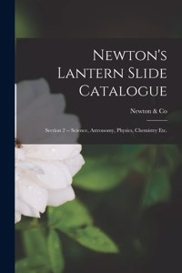 Newton's Lantern Slide Catalogue