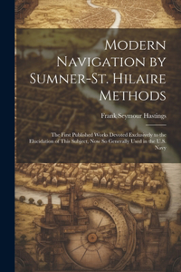 Modern Navigation by Sumner-St. Hilaire Methods