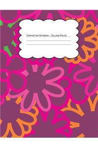 Composition Notebook College Ruled