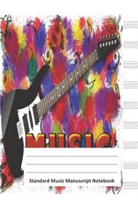 Standard Music Manuscript Notebook