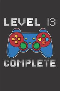 Level 13 Complete