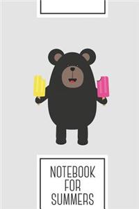 Notebook for Summers