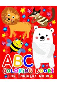 ABC Coloring Books for Toddlers No.81