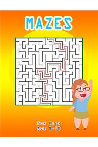 Mazes for Kids Age 8-10