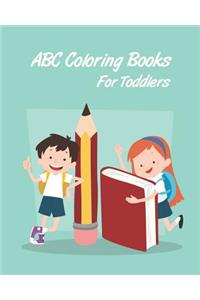 ABC Coloring Books For Toddlers