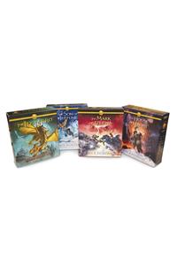 The Heroes of Olympus Books 1-4 CD Audiobook Bundle: Book One: The Lost Hero; Book Two: The Son of Neptune; Book Three: The Mark of Athena; Book Four: The House of Hades
