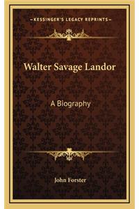 Walter Savage Landor