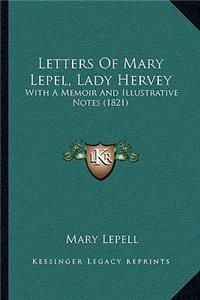 Letters of Mary Lepel, Lady Hervey