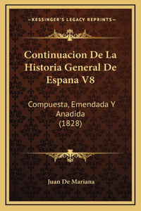 Continuacion De La Historia General De Espana V8