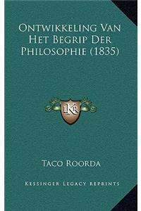 Ontwikkeling Van Het Begrip Der Philosophie (1835)