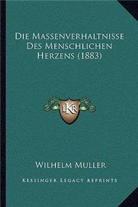 Massenverhaltnisse Des Menschlichen Herzens (1883)
