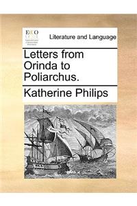 Letters from Orinda to Poliarchus.