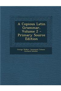 A Copious Latin Grammar, Volume 2