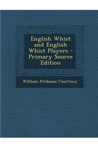 English Whist and English Whist Players