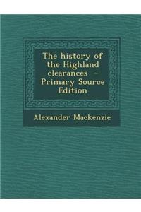 The History of the Highland Clearances