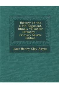 History of the 115th Regiment, Illinois Volunteer Infantry