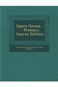 Opera Omnia...