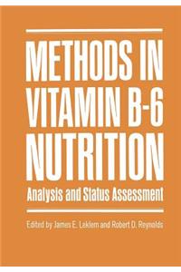 Methods in Vitamin B-6 Nutrition