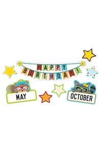 Hipster Birthday Mini Bulletin Board Set