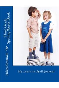 Third Grade Spelling Words Book