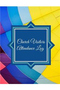 Church Visitors Attendance Log