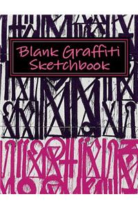 Blank Graffiti Sketchbook