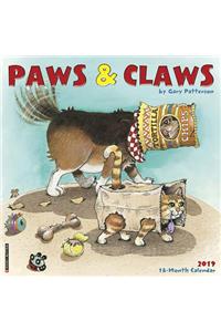 Gary Patterson's Paws N Claws 2019 Wall Calendar
