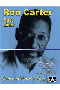 Ron Carter Bass Lines, Vol 12