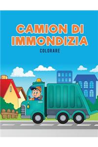 Camion di immondizia Colorare