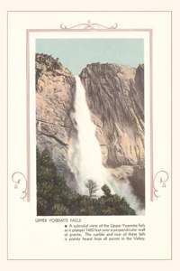 Vintage Journal Upper Yosemite Falls