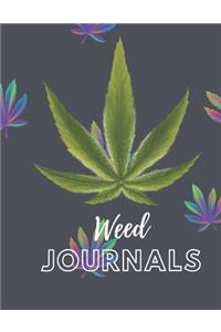 Marijuana Weed Lovers Notebook