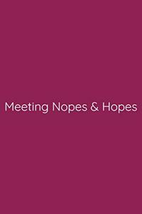 Meeting Nopes & Hopes Notebook