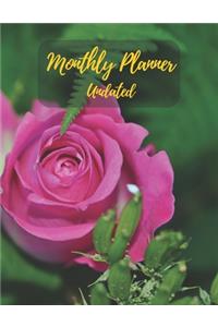 Monthly Planner Undated