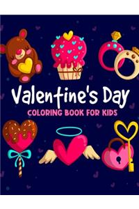 Valentine's Day Coloring Book For Kids